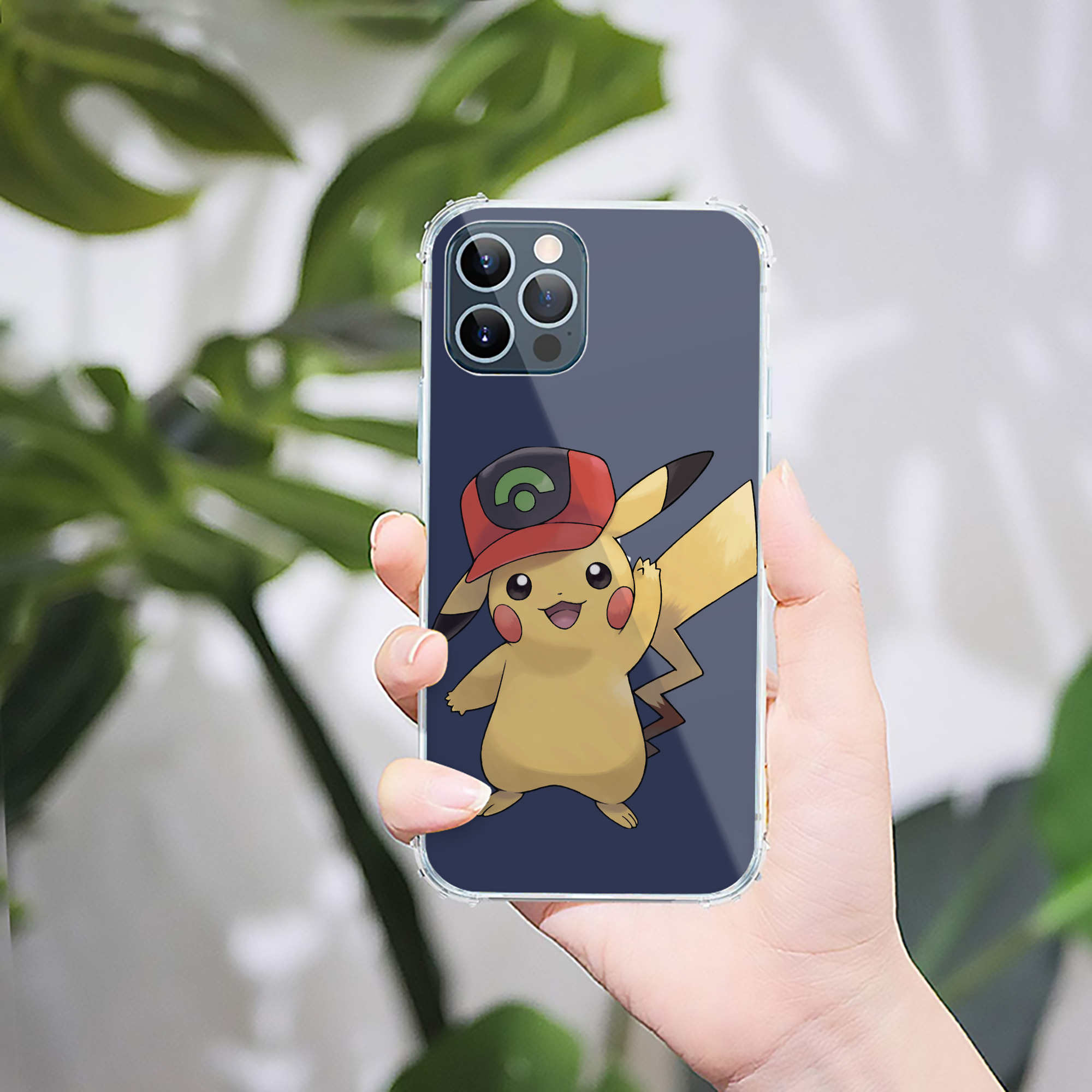 （画像用） ポケットモンスター Pokémon 【iPhone 12シリーズ対応】透明スマホケース（クリアソフトケース）